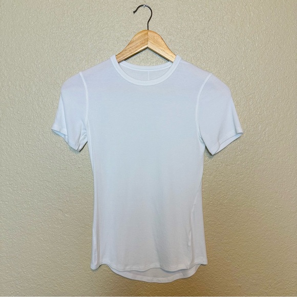 Lululemon Women’s Hold Tight Short Sleeve White Size 4 - Picture 3 of 8